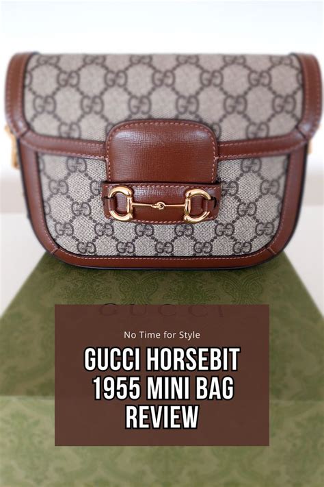 gucci horsebit mini bag review